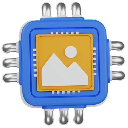 AI IMAGE  3D Icon