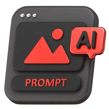 Ai Image  3D Icon