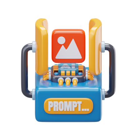 Ai Image  3D Icon