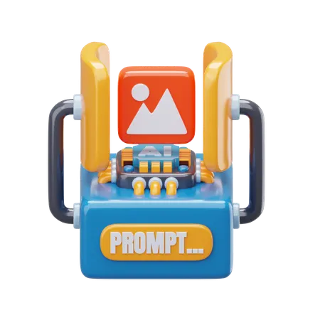 Ai Image  3D Icon
