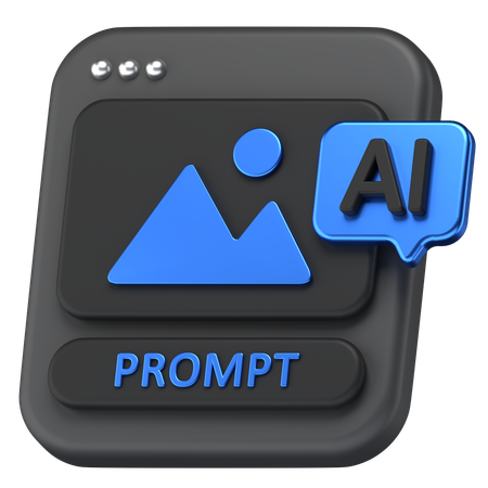 Ai Image  3D Icon