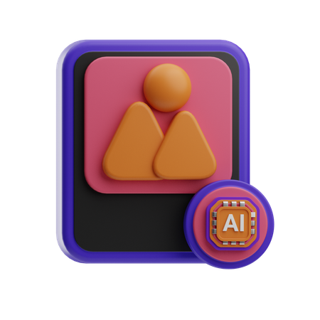AI Image  3D Icon