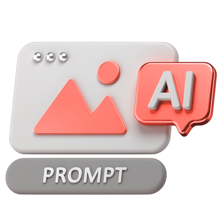 Ai Image  3D Icon