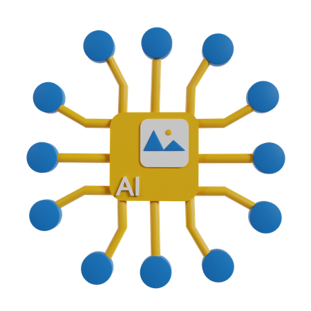 Ai Image  3D Icon