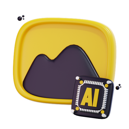 Ai Image  3D Icon