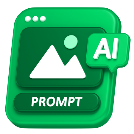 Ai Image  3D Icon