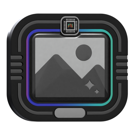 Ai Image App  3D Icon