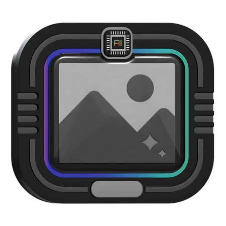 Ai Image App  3D Icon