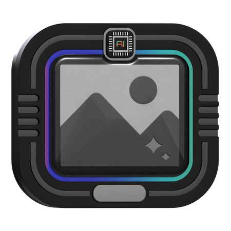 Ai Image App  3D Icon