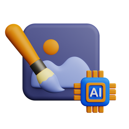 AI 이미지 생성  3D Icon