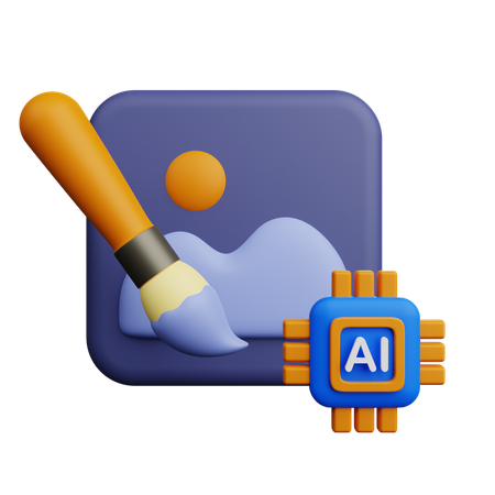AI Image Generate  3D Icon