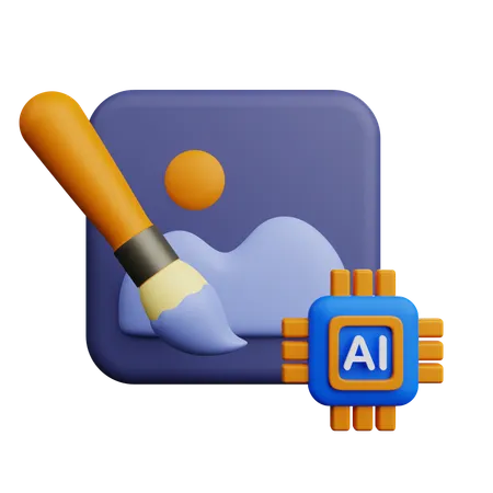 AI Image Generate  3D Icon