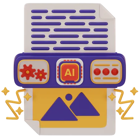 Ai Image Generator  3D Icon