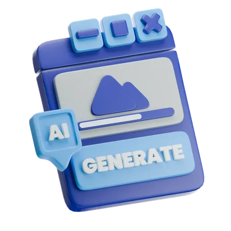 Ai Image Generator  3D Icon