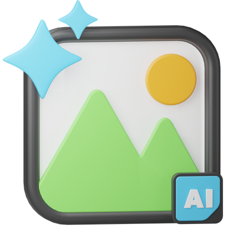 AI Image Generator  3D Icon