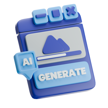 Ai Image Generator  3D Icon