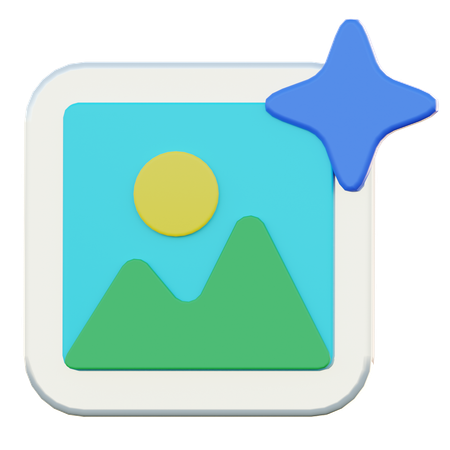Ai Images  3D Icon