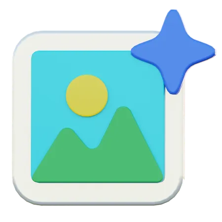 Ai Images  3D Icon