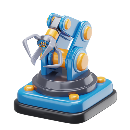 Ai industrial arm  3D Icon