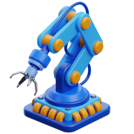 Ai industrial arm  3D Icon