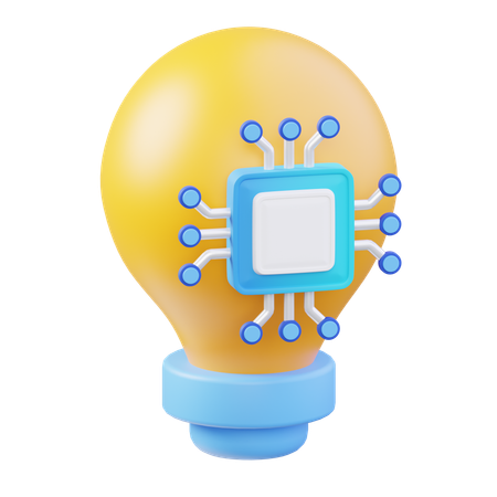 Innovation IA  3D Icon