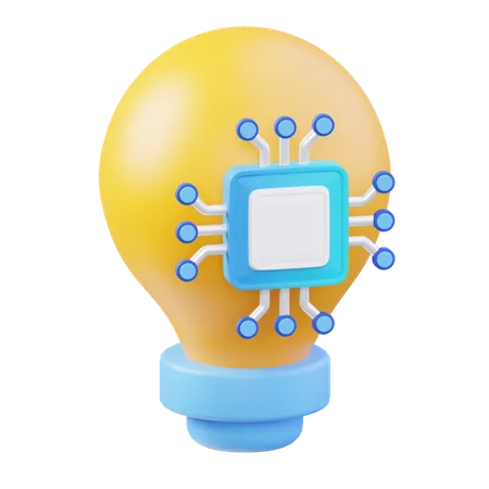 Innovation IA  3D Icon