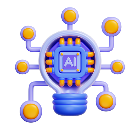 AI Innovation  3D Icon
