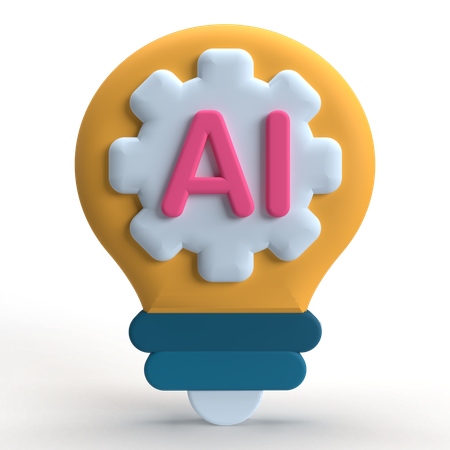 AI Innovation  3D Icon