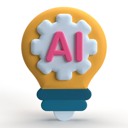 AI Innovation  3D Icon