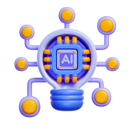 AI Innovation  3D Icon