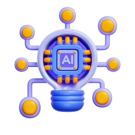 AI Innovation  3D Icon