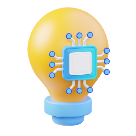 AI Innovation  3D Icon