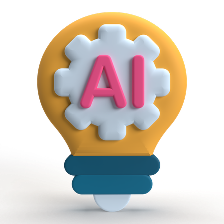 AI Innovation  3D Icon