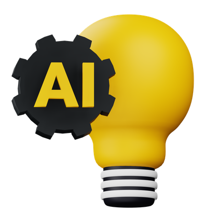 Innovation IA  3D Icon