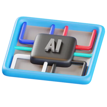 Ai Installation  3D Icon
