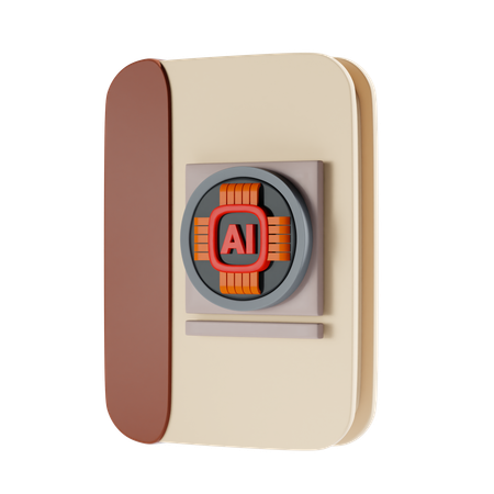 Ai Instruction  3D Icon