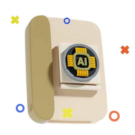 Ai Instruction 3 D Icon And Illustration 3D Icon