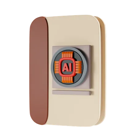 Ai Instruction  3D Icon