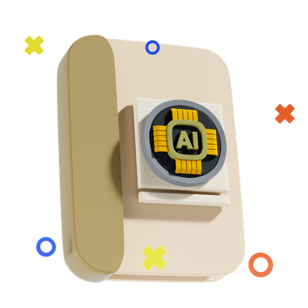 Ai Instruction  3D Icon