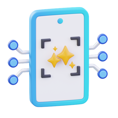 AI Integration  3D Icon