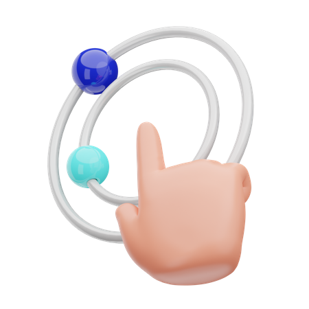Interaction IA  3D Icon