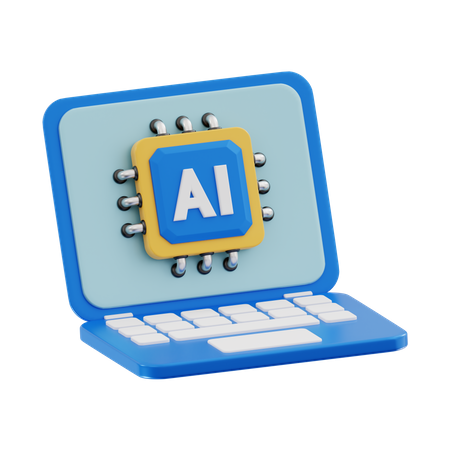 Ai Image Generator 3D Icon download in PNG, OBJ or Blend format