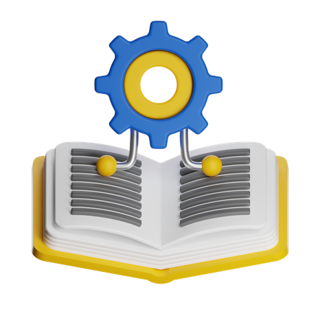 AI学習  3D Icon