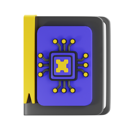 Ai Learning  3D Icon