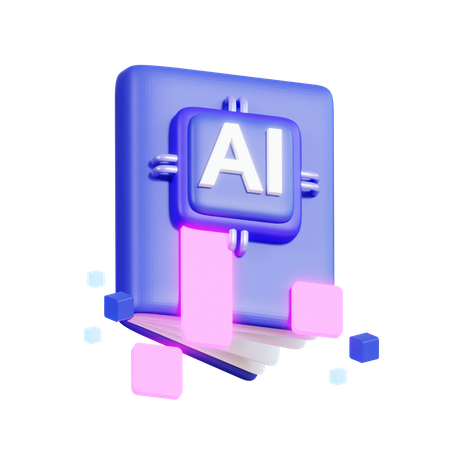 Ai Learning  3D Icon