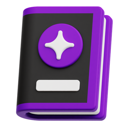 Ai livro  3D Icon