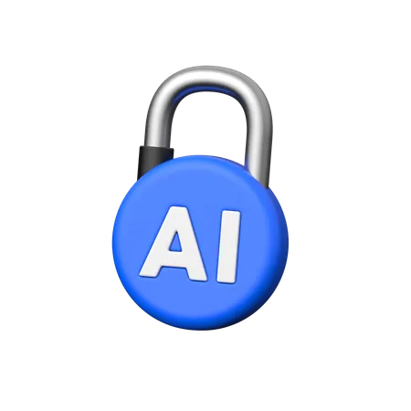An AI Lock 3 D Icon Is A Three Dimensional Graphical Representation Used In Digital Interfaces To Symbolize Security And Access Control Enhanced By Artificial Intelligence This Icon Typically Features Visual Elements Of A Lock Or Padlock Combined With AI Related Symbols Like A Brain Or Neural Network Pattern Rendered In Three Dimensions To Add Depth And Realism When Users Encounter The AI Lock 3 D Icon It Signifies An Association With Intelligent Security Measures Biometric Authentication And AI Driven Encryption Techniques For Safeguarding Digital Assets And Sensitive Information AI Lock 3 D Icons Are Commonly Found In Security Applications Authentication Systems Data Protection Tools And Privacy Focused Platforms Where They Serve As Visual Cues For Users To Understand And Interact With AI Powered Security Features 3D Icon