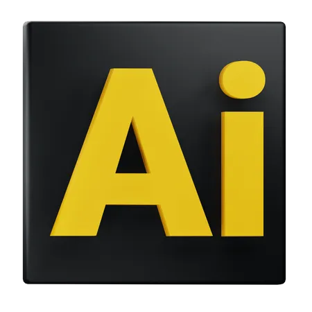 Ai  3D Icon