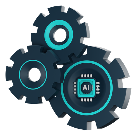 Ai Machine  3D Icon