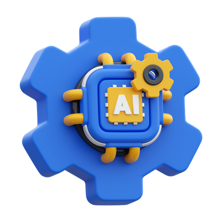 Ai Machine  3D Icon